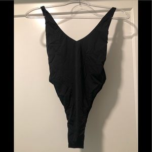MYRA swim “Elle” swimsuit in black size small. Never worn.